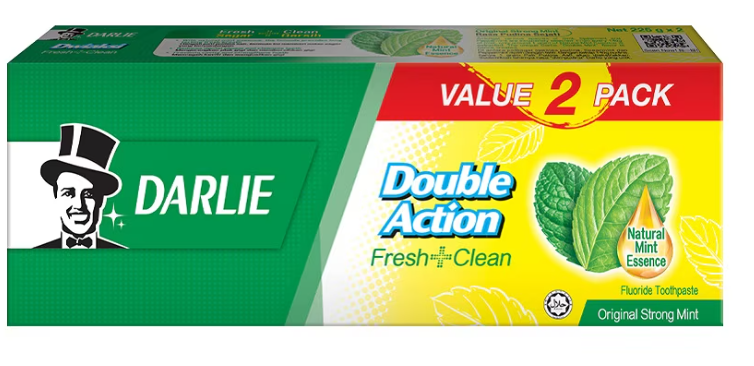 (Loose Pack) Darlie TP Double Action 225g x 2 x 6